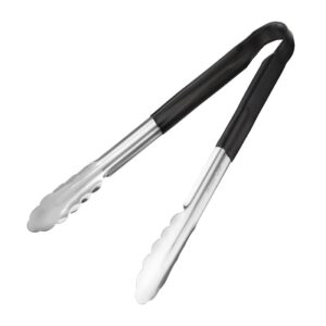 EDLP Hygiplas Colour Coded Serving Tong Black - 300mm