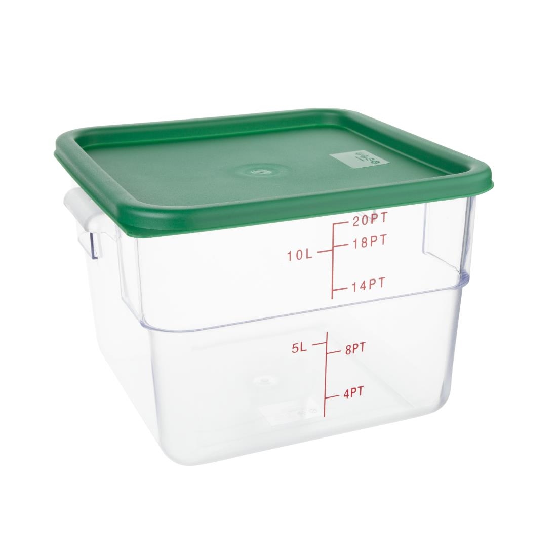Hygiplas Square Green Lid to fit - 10/15Ltr - Image 5