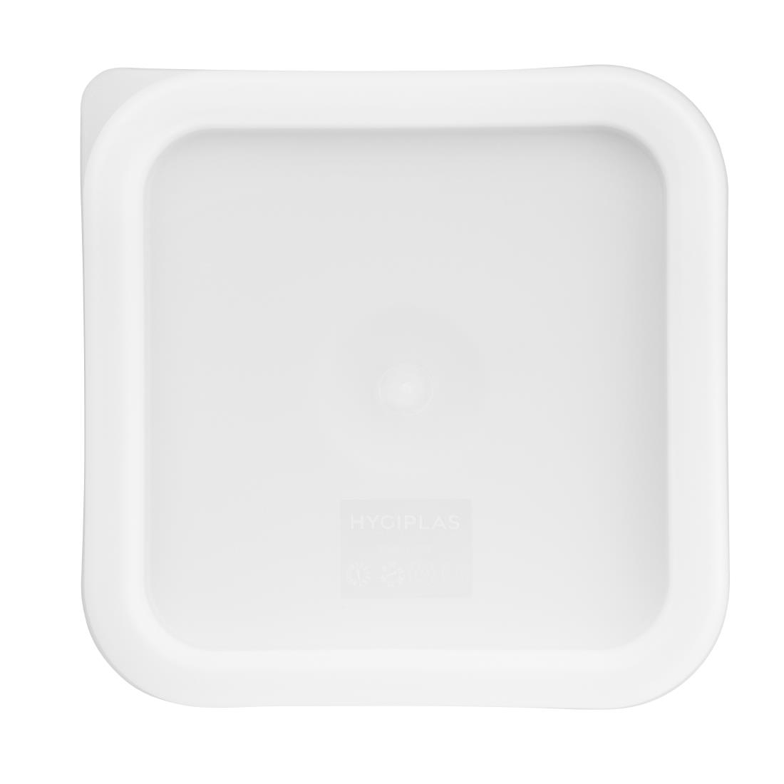Hygiplas Square White Lid to fit - 1.5/3.5Ltr