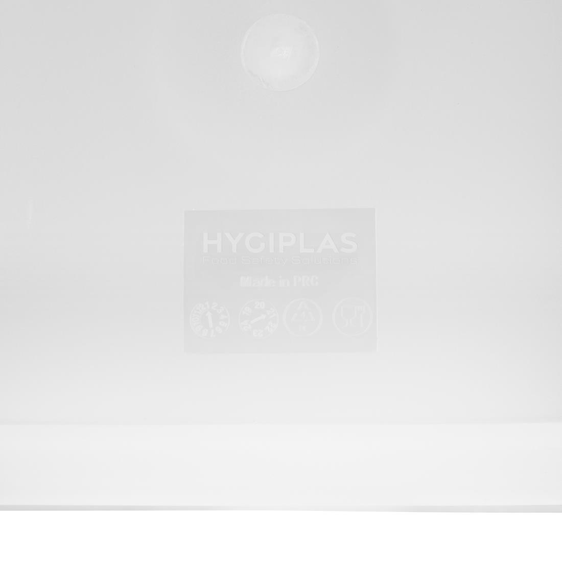 Hygiplas Square White Lid to fit - 5.5/7Ltr - Image 4