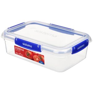 Sistema Rectangle Klip It Plus Food Storage Container - 2.2Ltr