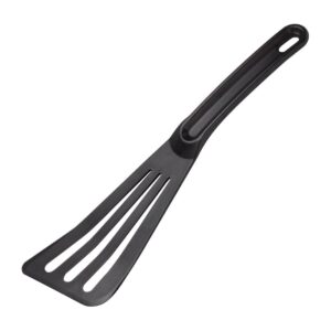 "Hells Tools Slotted Spatula Black - 12"""