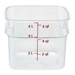 Cambro Container Square Polycarbonate - 5.7Ltr