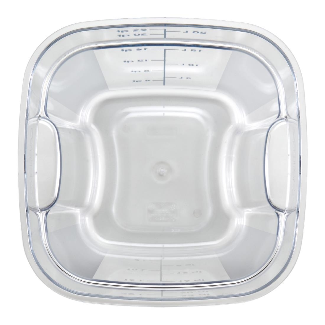 Cambro Container Square Polycarbonate - 20.8Ltr - Image 3