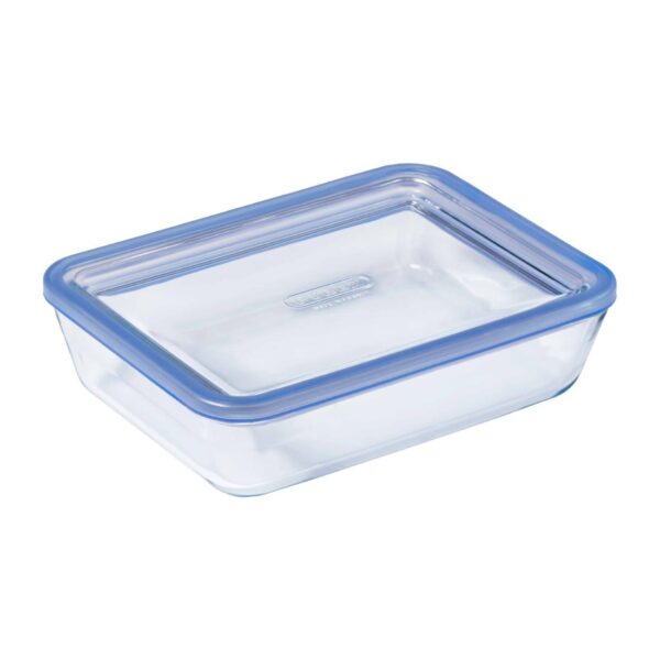 Glass Box Pyrex Pyrex Pure Glass Food Storage Container - 0.8Ltr - Poplar Catering
