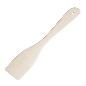 "Vogue Wooden Spatula Curved - 305mm 12"""