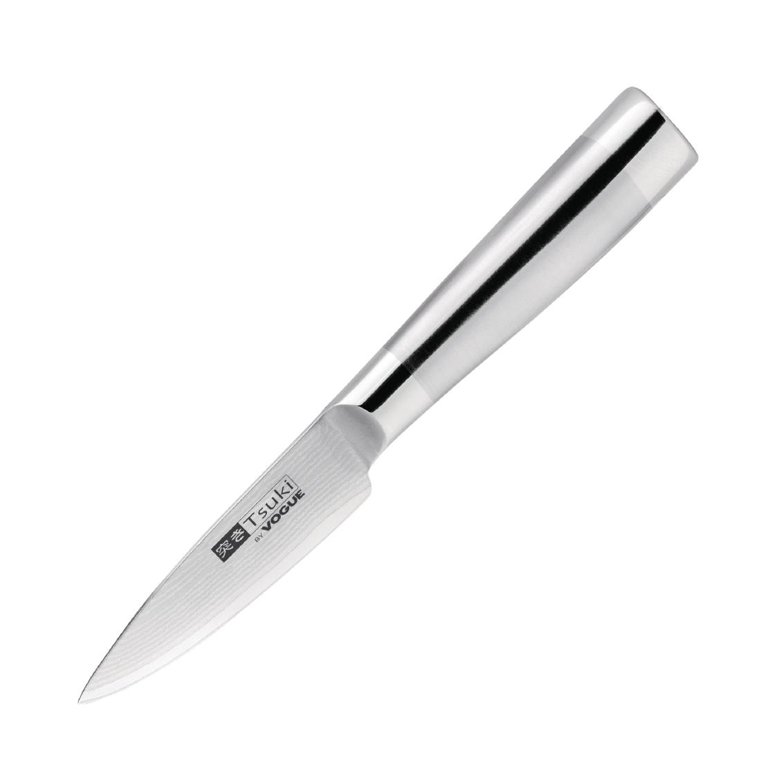 "Vogue Tsuki Series 8 Paring Knife - 90mm 3 1/2"""
