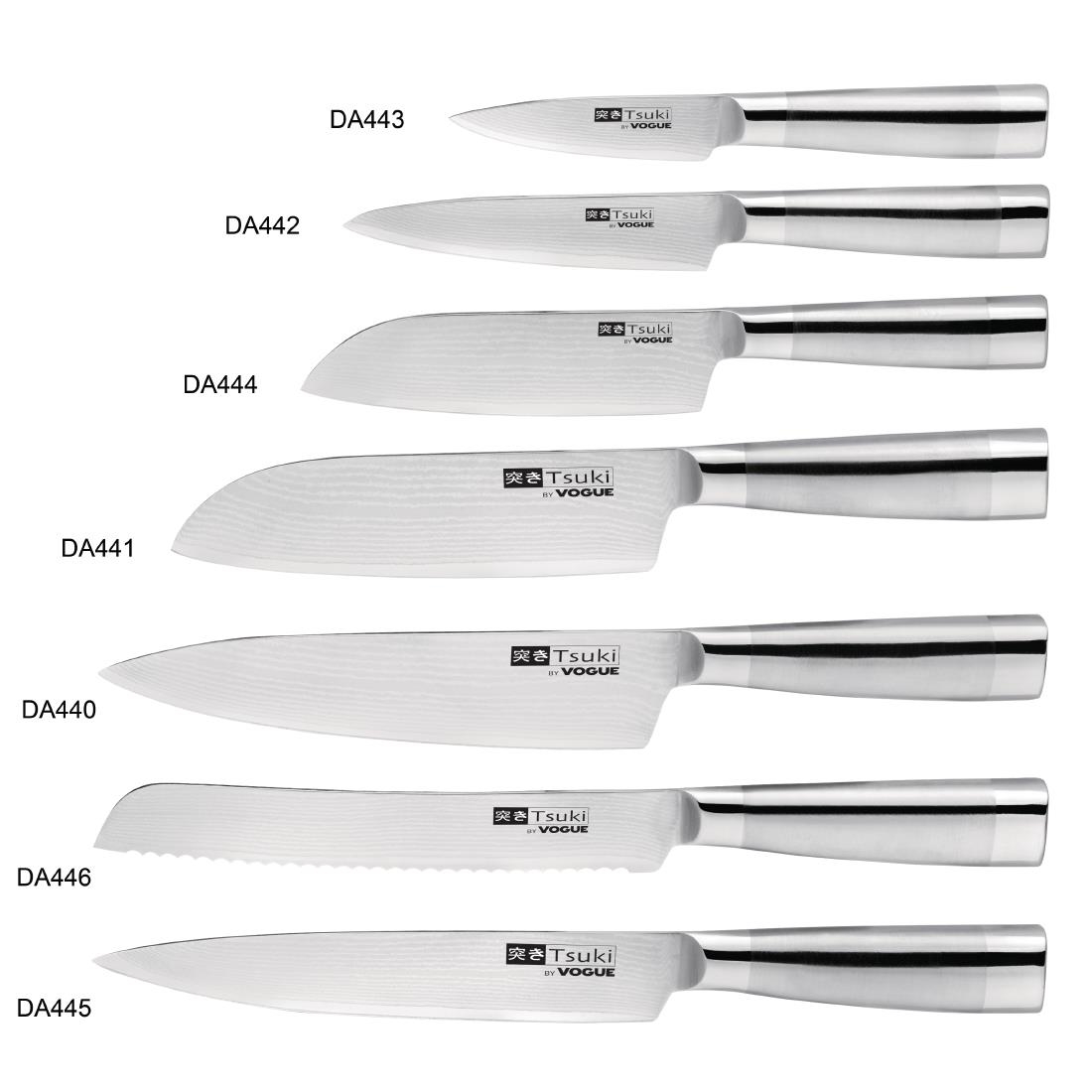 "Vogue Tsuki Series 8 Paring Knife - 90mm 3 1/2""" - Image 4