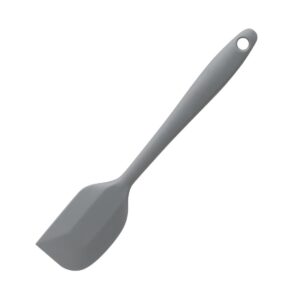 "Vogue Silicone High Heat Mini Scraper Grey - 205mm 8"""
