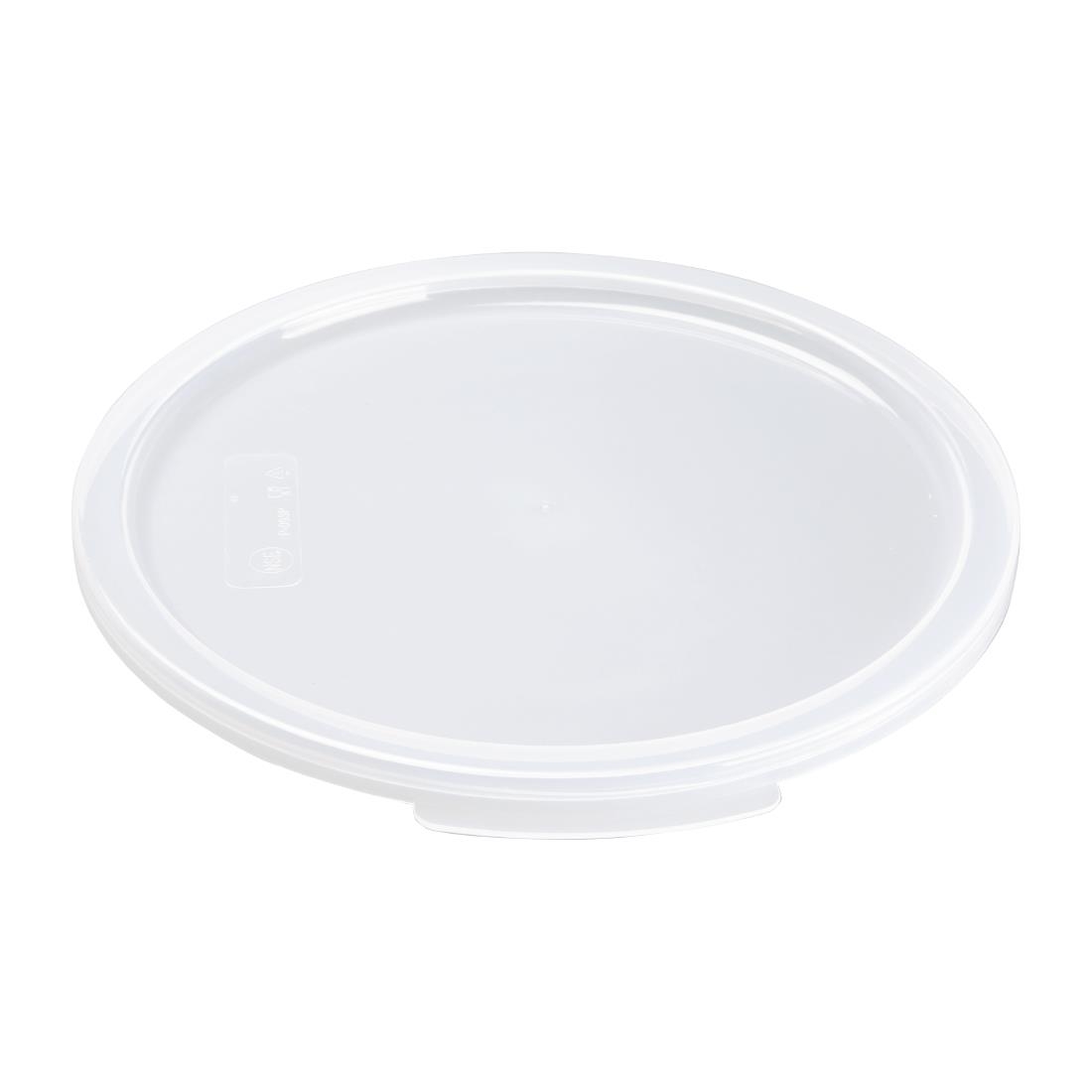 Vogue Lid for Round Container Clear for DJ960 - Image 2