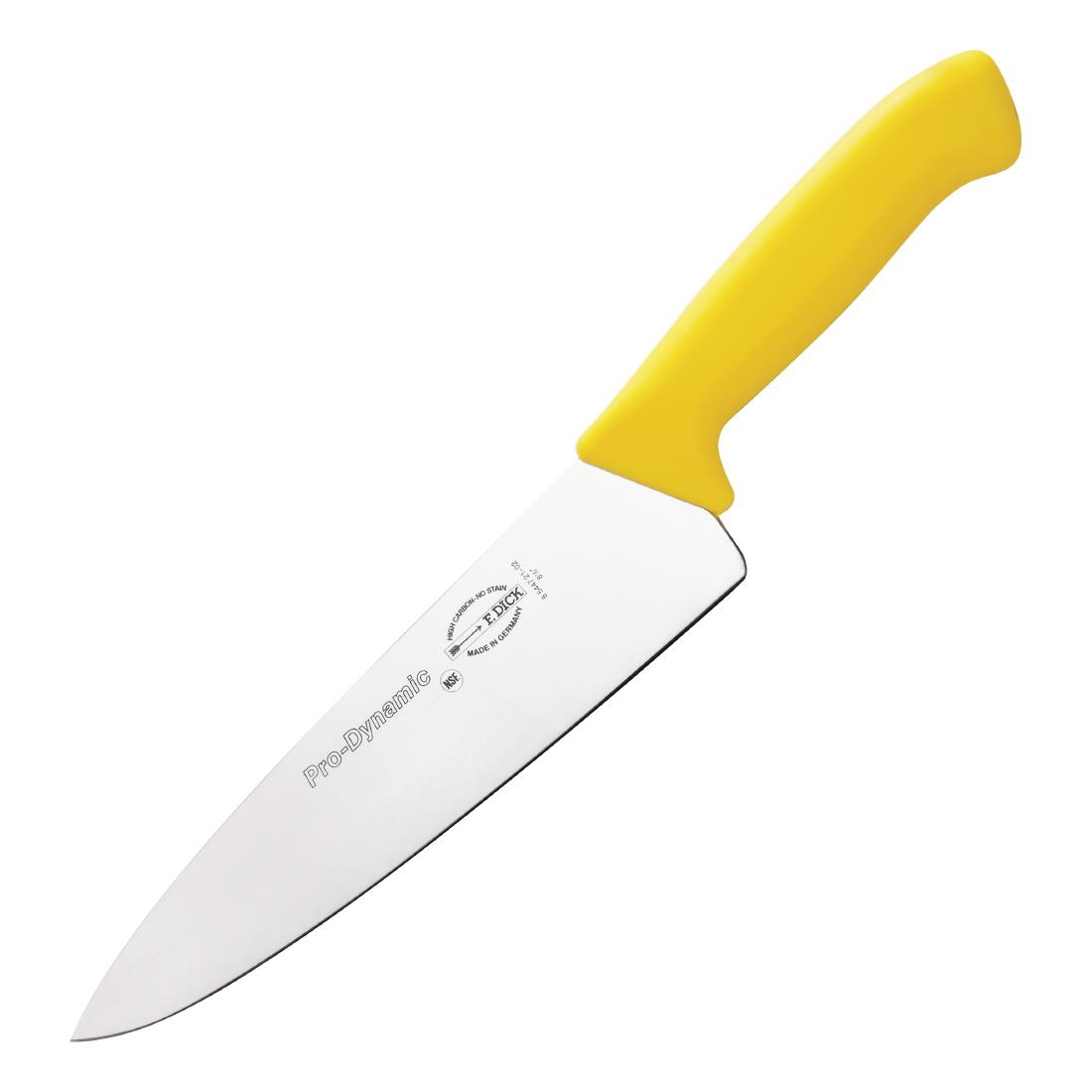 "Dick Pro-Dynamic HACCP Chef's Knife Yellow - 21cm 8 1/2"""