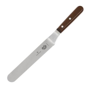 Victorinox Spatula Shaped Offset Spreading Length with Wood Handle - 20cm
