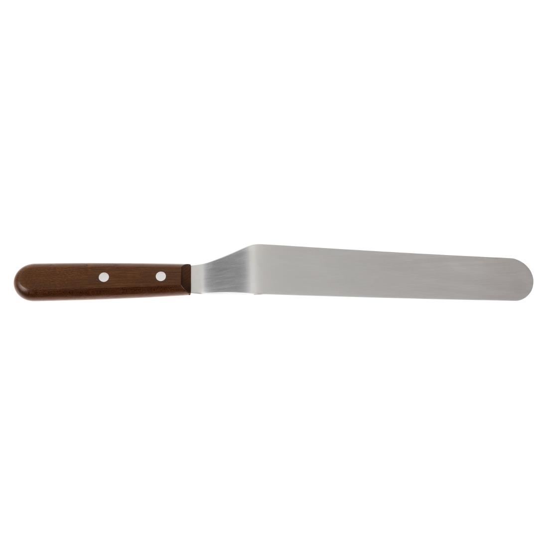 Victorinox Spatula Shaped Offset Spreading Length with Wood Handle - 20cm - Image 2