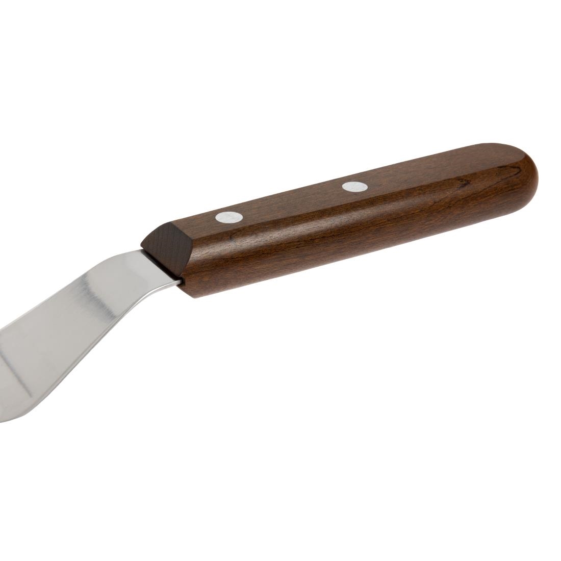 Victorinox Spatula Shaped Offset Spreading Length with Wood Handle - 20cm - Image 3