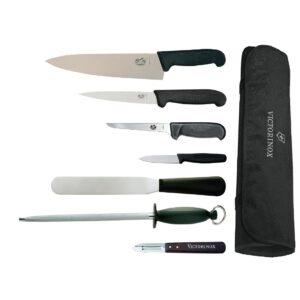 "Victorinox Knife Set & Wallet with 8 1/2"" Cooks Knife"