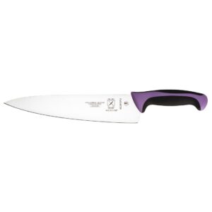 "Mercer Millenia Purple Allergens Chefs Knife - 10"""