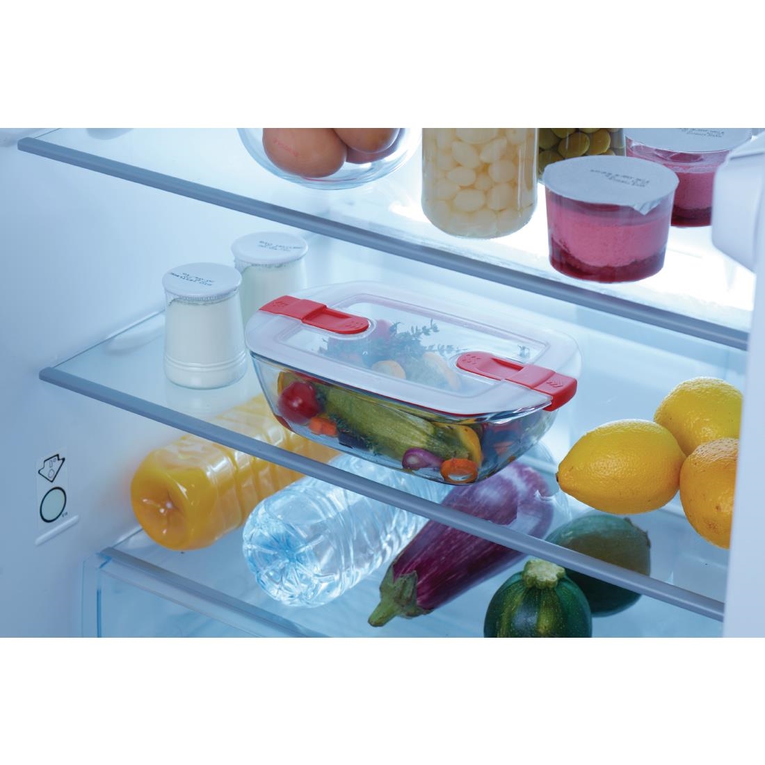 Pyrex Cook & Heat Rectangular Dish with Lid - 230x150mm 1Ltr - Image 4