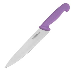 "Hygiplas Cooks Knife Purple - 8 1/2"""