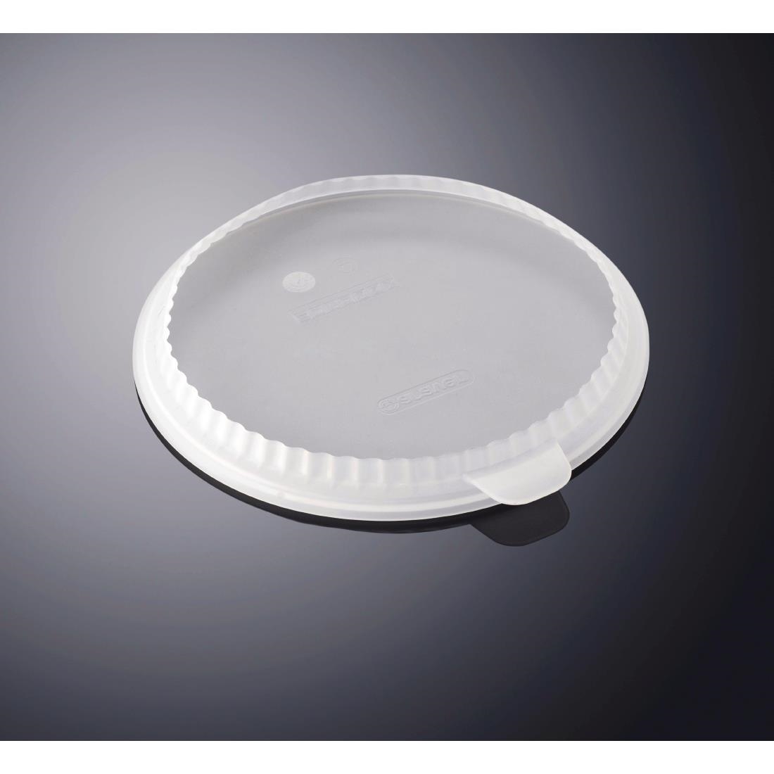 Araven Round Silicone Lid Transparent - 280mm - Image 2