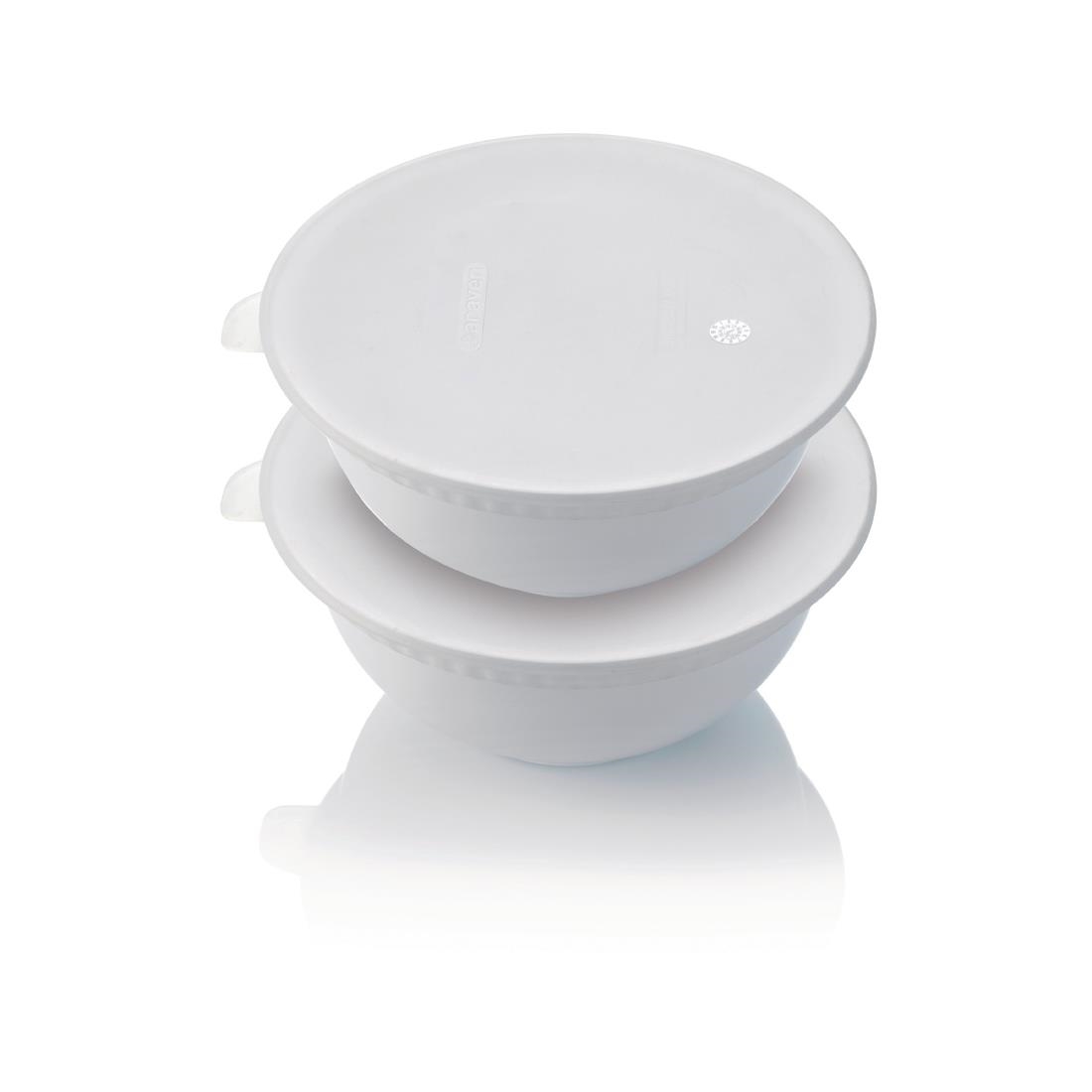 Araven Round Silicone Lid Transparent - 280mm - Image 3