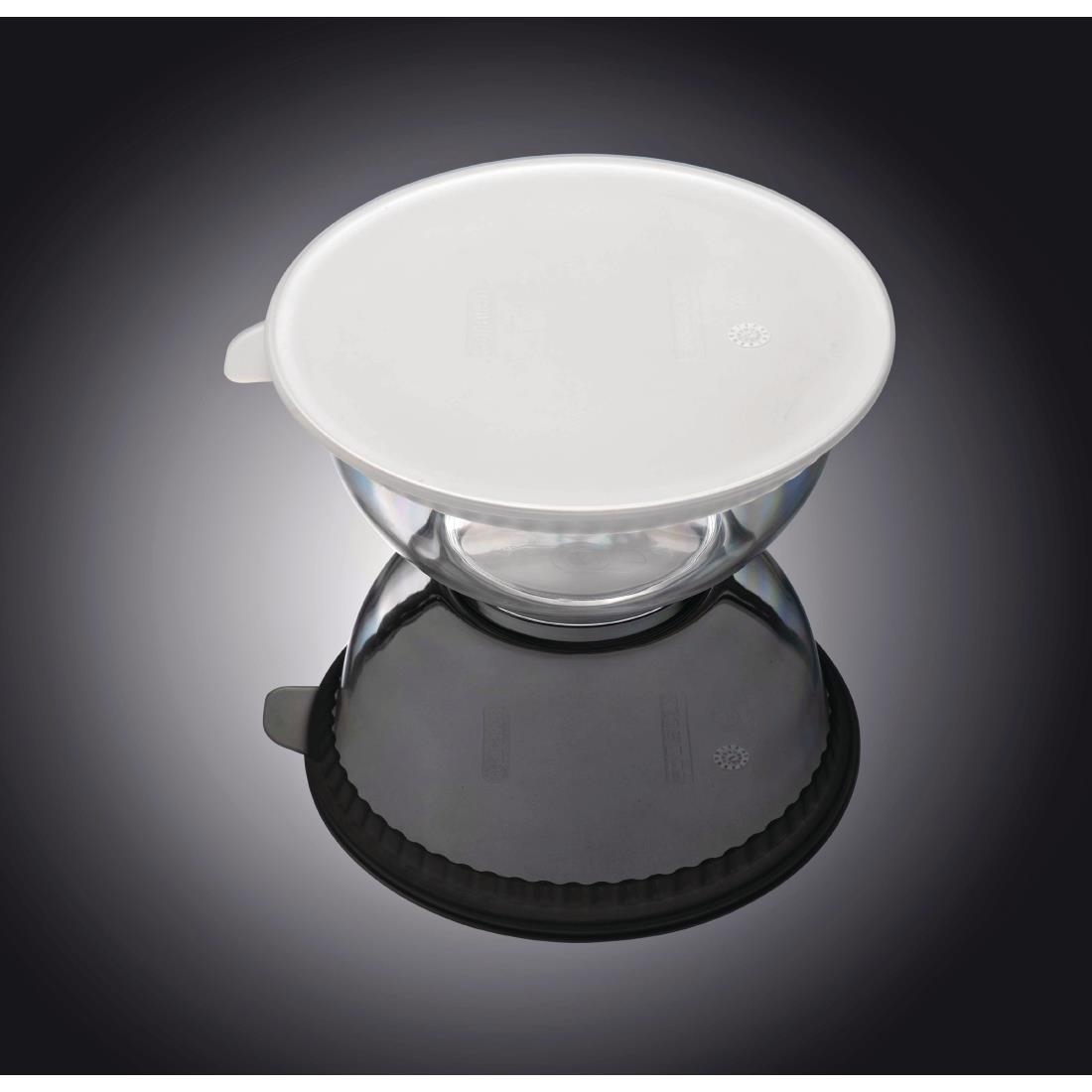 Araven Round Silicone Lid Transparent - 280mm - Image 4