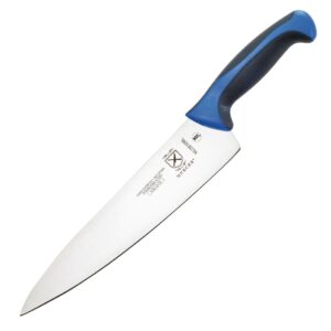 "Mercer Culinary Millenia Chef's - Blue Handle - 10"""
