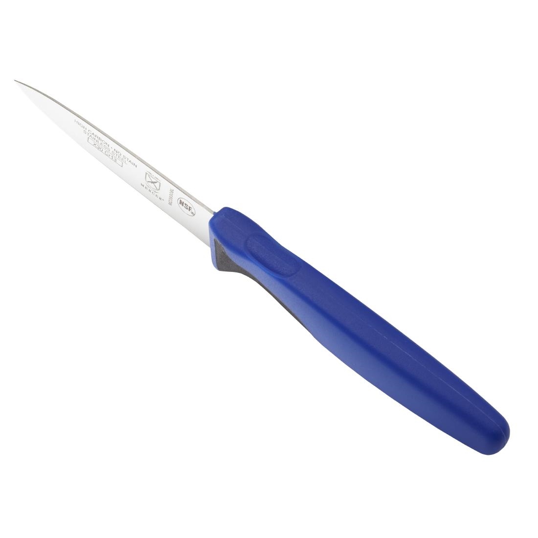 "Mercer Culinary Millenia Paring - Slim Blue Handle - 3""" - Image 2