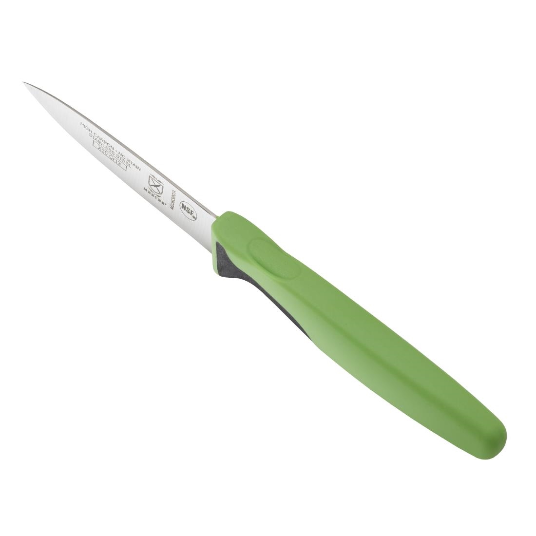 "Mercer Culinary Millenia Paring - Slim Green Handle - 3""" - Image 2