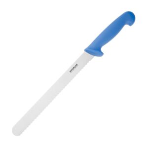 "Hygiplas Slicer Serrated Blue - 10"""