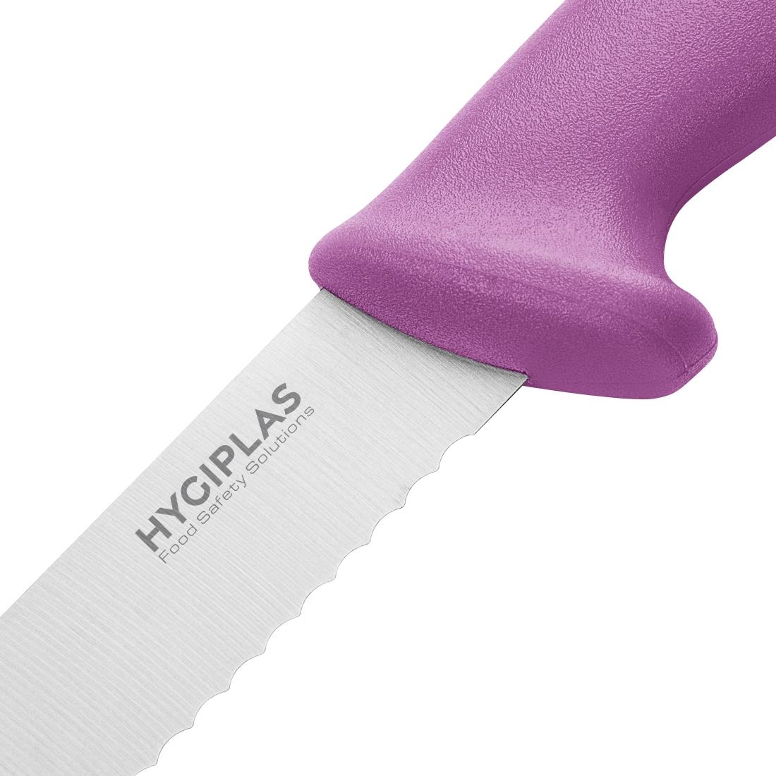 "Hygiplas Slicer Serrated Purple - 10""" - Image 3