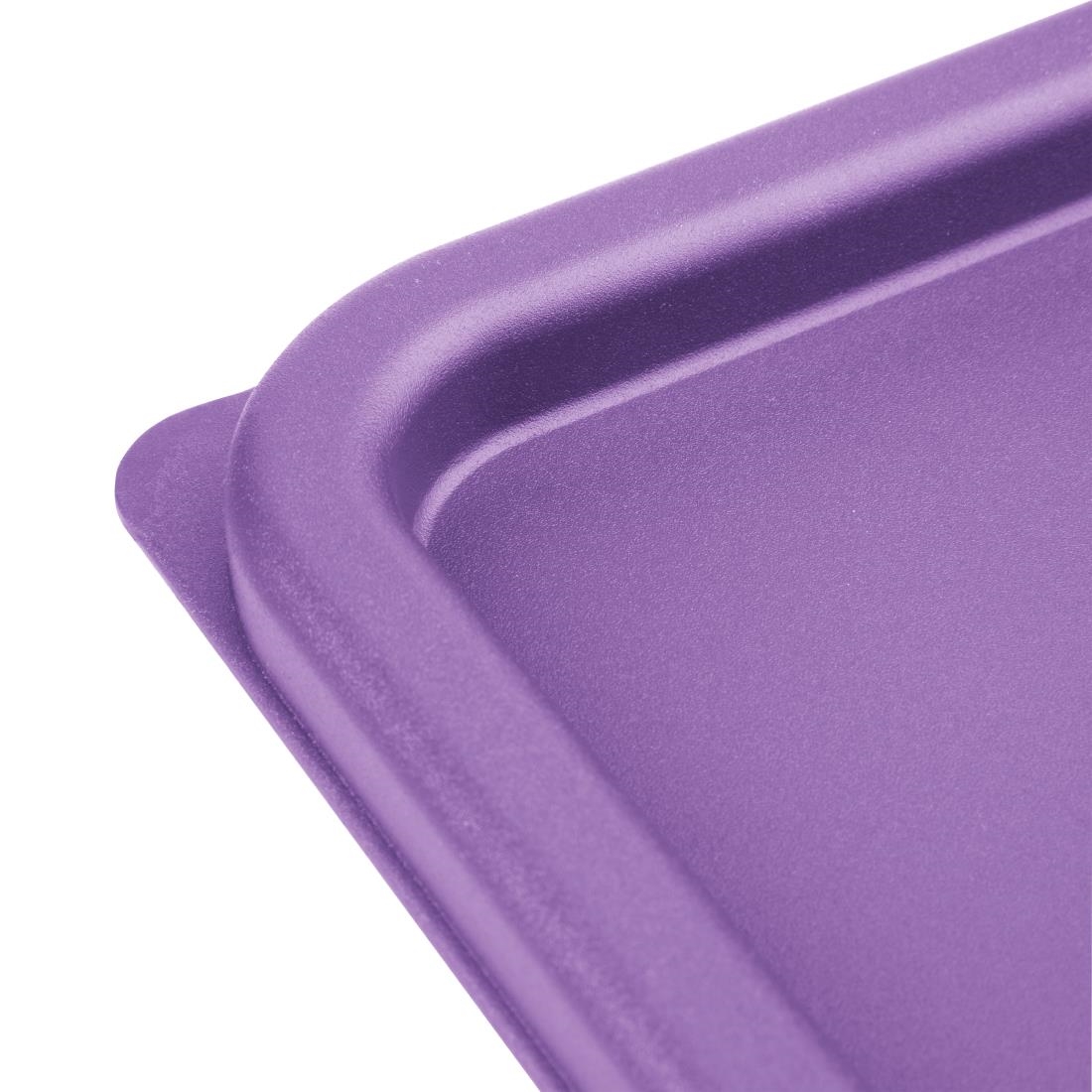 Hygiplas Square Purple Lid to fit - Small 1.5/3.5Ltr - Image 4