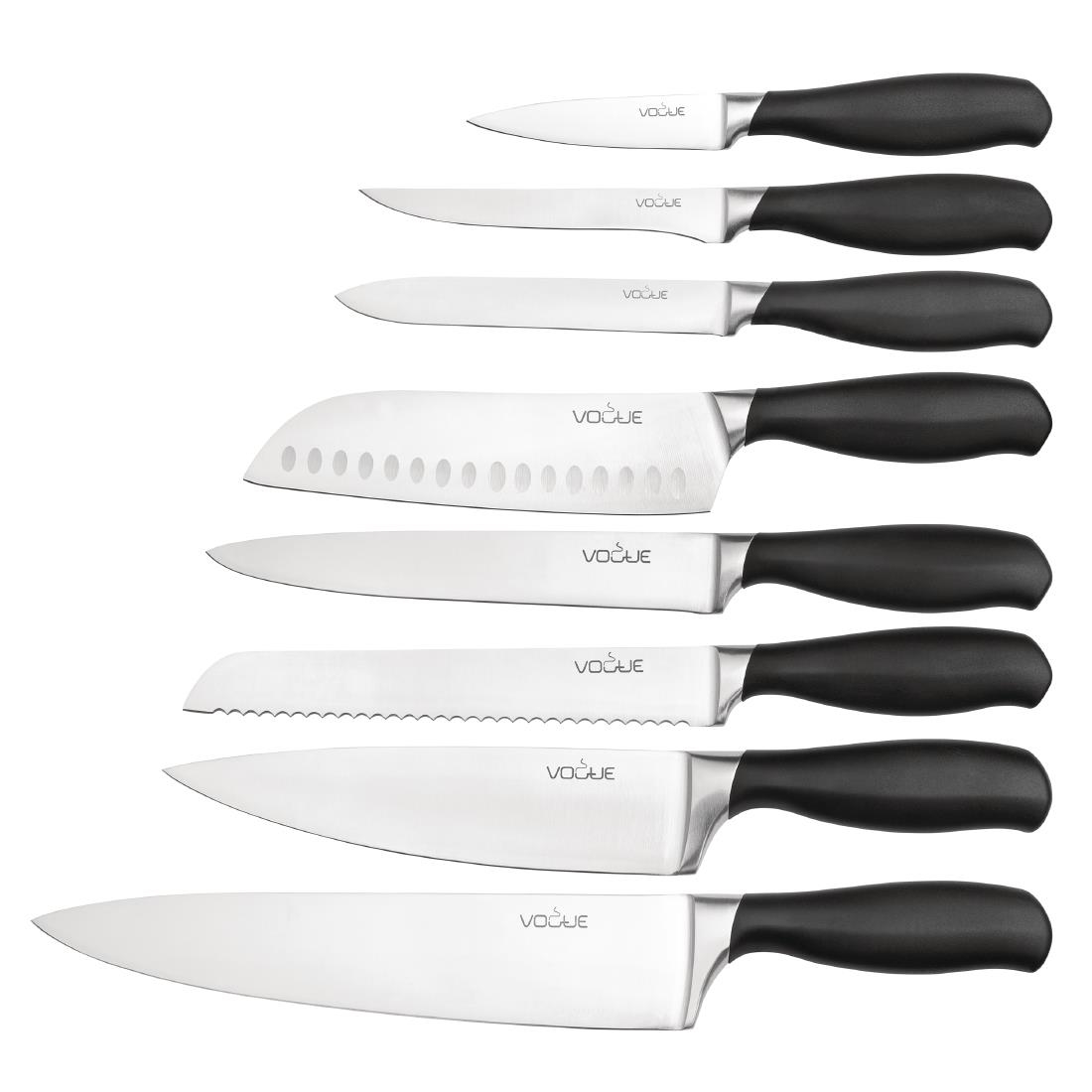 "Vogue Soft Grip Chef's Knife St/St - 254mm 10""" - Image 5