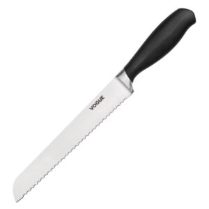 "Vogue Soft Grip Bread Knife St/St - 200mm 8"""