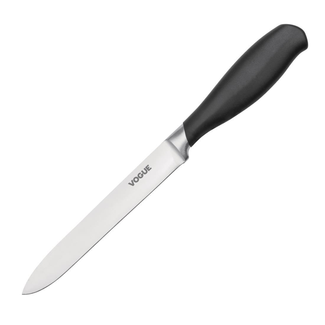 "Vogue Soft Grip Utility Knife St/St - 140mm 5 1/2"""