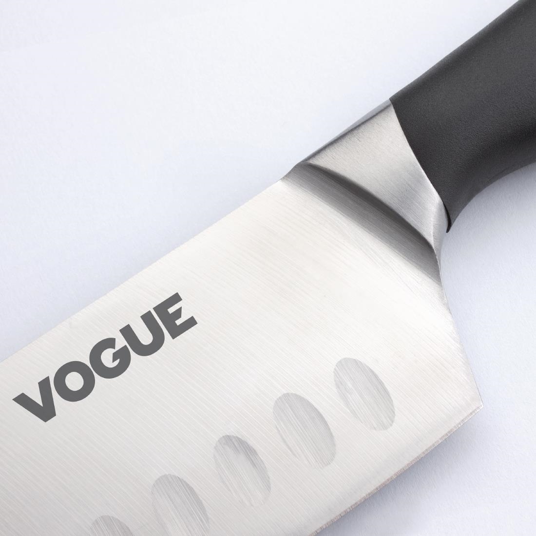 "Vogue Soft Grip Santoku Knife St/St - 180mm 7""" - Image 4