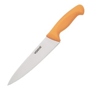 "Vogue Soft Grip Pro Chef Knife St/St - 200mm 8"""