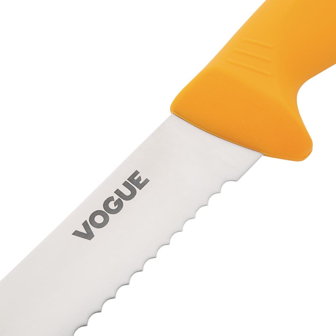 "Vogue Soft Grip Pro Bread Knife St/St - 190mm 7 1/2""" - Image 3