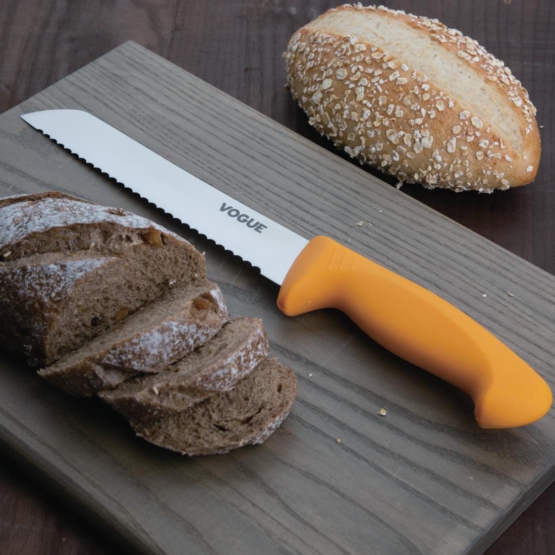 "Vogue Soft Grip Pro Bread Knife St/St - 190mm 7 1/2""" - Image 4
