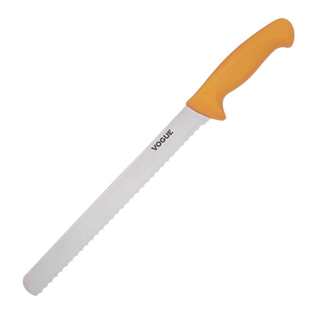 "Vogue Soft Grip Pro Serrated Slicer - 280mm 11"""