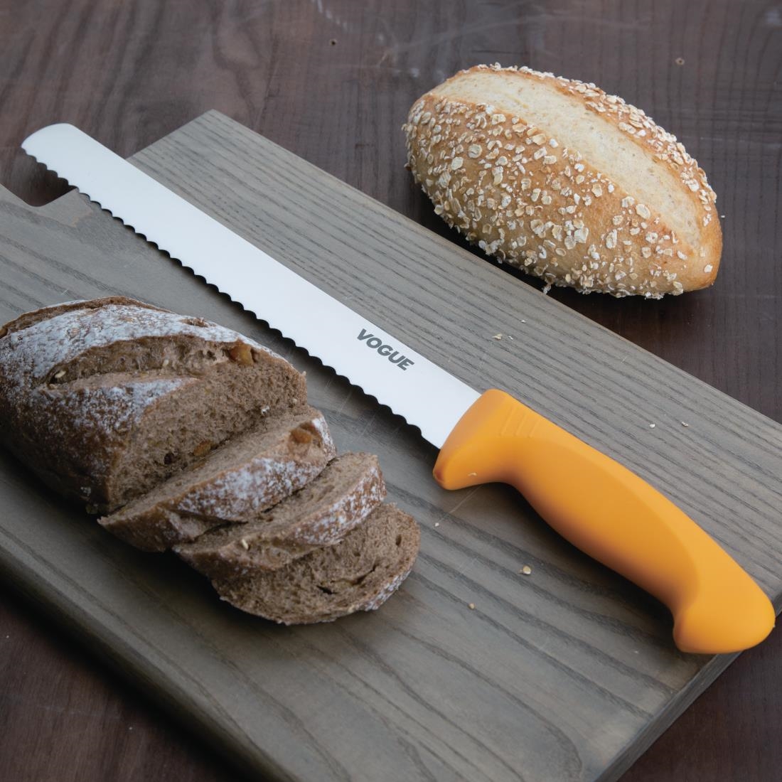 "Vogue Soft Grip Pro Serrated Slicer - 280mm 11""" - Image 8