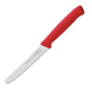 "Dick Pro Dynamic Red Serrated Utility Knife - 11cm 4 1/2"""
