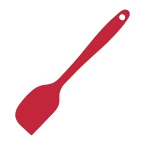 "Vogue Silicone High Heat Mini Scraper Red - 205mm 8"""
