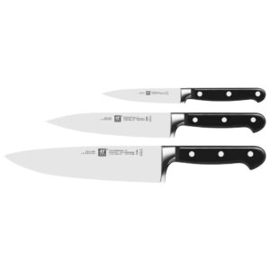 Zwilling Professional Knife Set Paring Knife Carving Knife Chef's Knife (Pack 3)