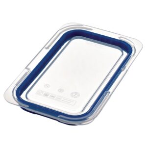 Araven ABS (BPA Free) Blue Lid - GN 1/4