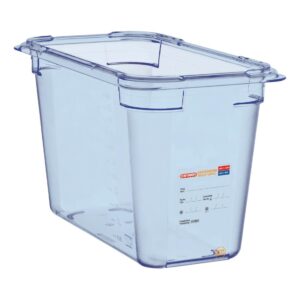 Araven ABS (BPA Free) Blue Container - GN 1/3 200mm
