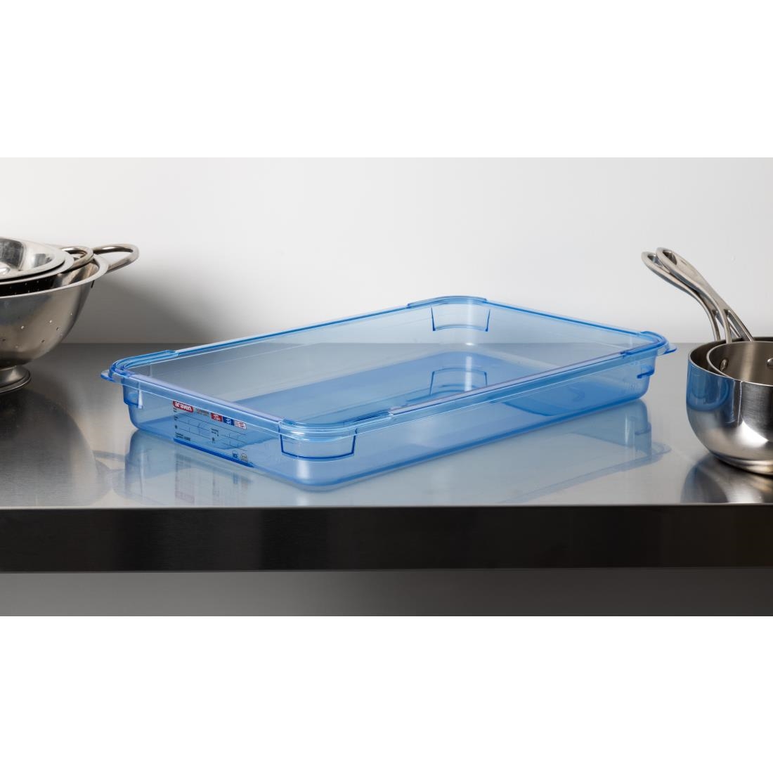 Araven ABS (BPA Free) Blue Container - GN 1/1 65mm - Image 8