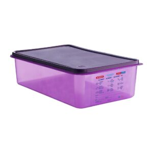Araven Purple Allergen Air Tight Container - GN 1/1 20.5Ltr