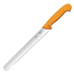 Victorinox Swibo Yellow Handle Slicing Knife Round Blade - 30cm