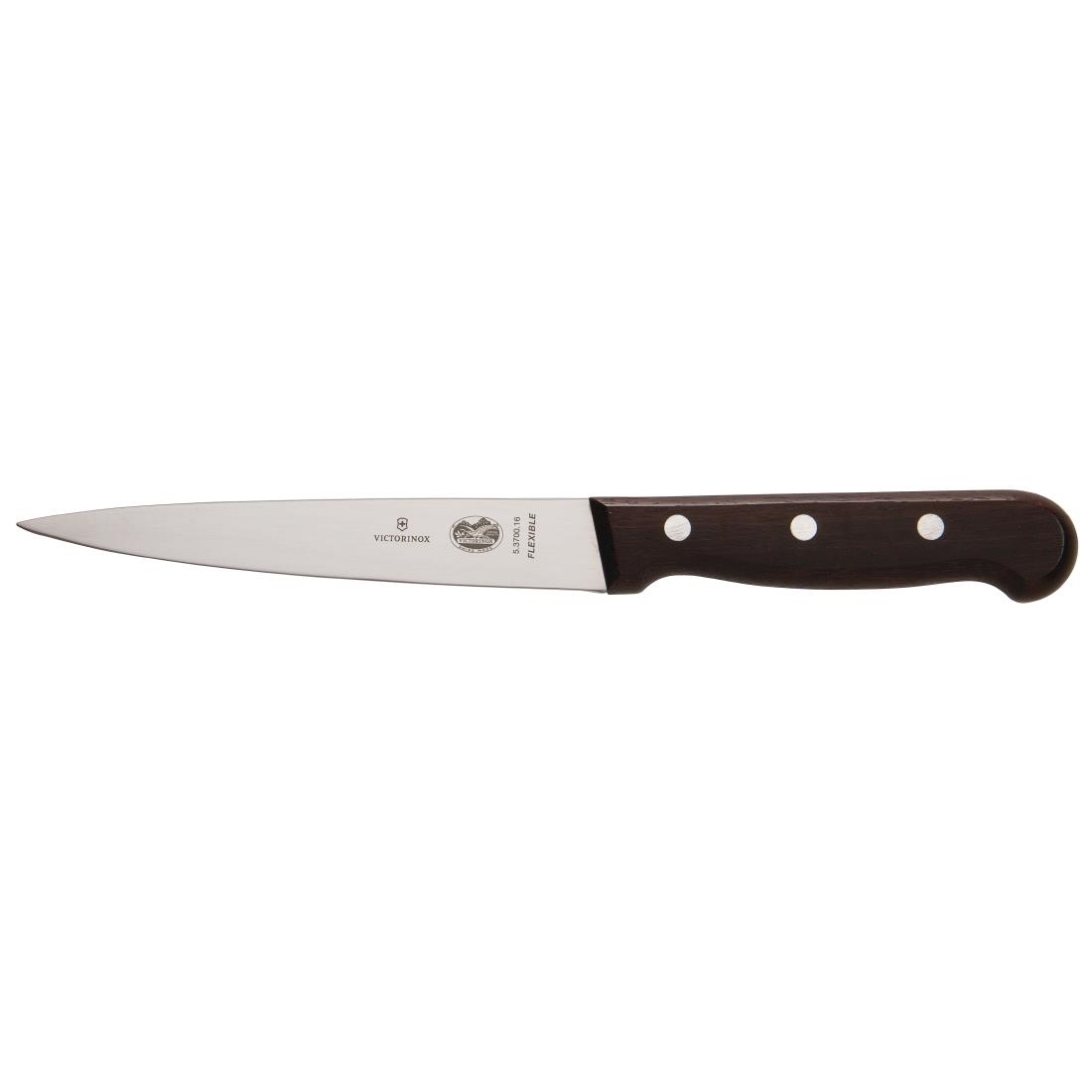 "Victorinox Rosewood Knife Set & Wallet 6 Piece with 10"" Cooks Knife" - Image 3