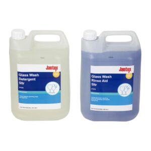 Jantex Glasswash Detergent & Rinse Aid Bundle
